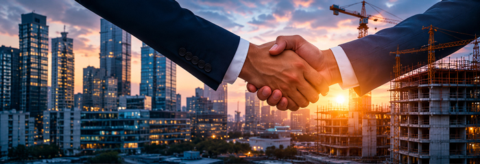 Strategic Partnership Handshake