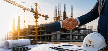 Construction Management & Blueprint Safety Helmet